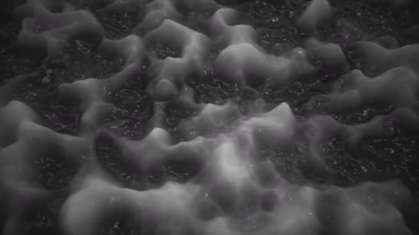 Resumen Ferrofluido Lazo Sin Costura — Vídeo de stock
