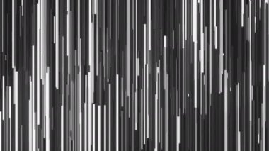 4K Soyut Glitch Teknoloji Arkaplanı. Kusursuz Döngü.