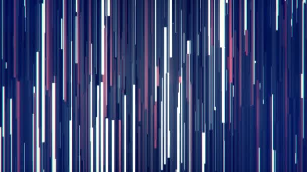 Abstract Glitch Technology Background Inglés Bucle Sin Costura — Vídeo de stock
