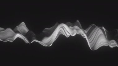 4K Soyut Ağ. Kusursuz döngü