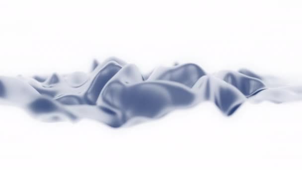 Abstrak Shimmering Surface Pengulangan Mulus — Stok Video