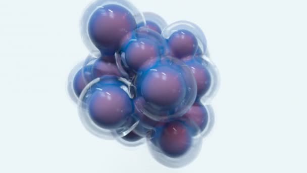 4K细胞有丝分裂症Cgi 3D动画 — 图库视频影像