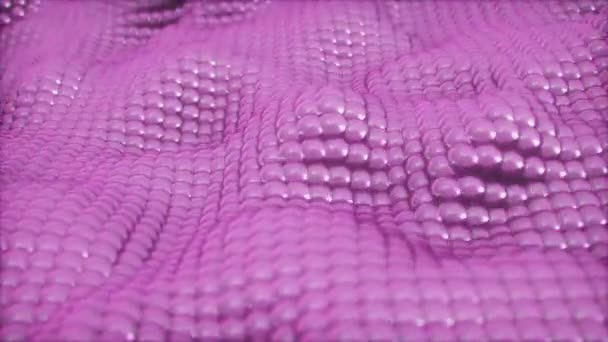 无缝线的背景是由球体组成的 Uhd — 图库视频影像