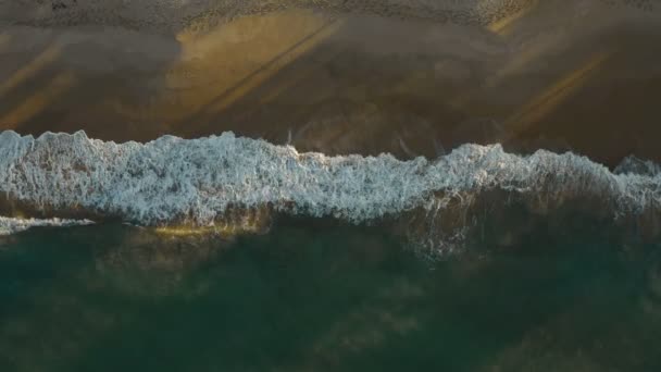 从空中俯瞰波多黎各沿海 电影4K镜头 — 图库视频影像