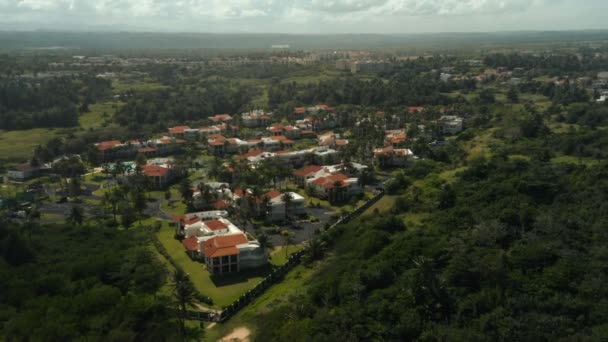 Αεροφωτογραφία Της Ακτής Του Πουέρτο Ρίκο Κινηματογραφικό Υλικό — Αρχείο Βίντεο