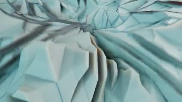Αφηρημένη Υπόγεια Διάχυση Θραύσματα Cgi Animation — Αρχείο Βίντεο