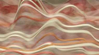 Soyut Dijital Dalgalar. Kusursuz döngü.