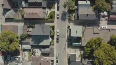 Toronto Mahallesi 'nin 4K Havacılık Kuruluş Çekimi. Sinematik çekim.