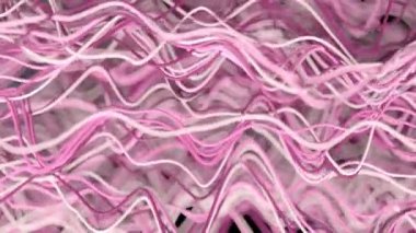 Soyut Dijital Dalgalar. Kusursuz döngü.