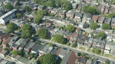 Toronto Mahallesi 'nin 4K Havacılık Kuruluş Çekimi. Sinematik çekim.