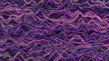 Bir ağ üzerinde soyut veri akışı. Kusursuz döngü.