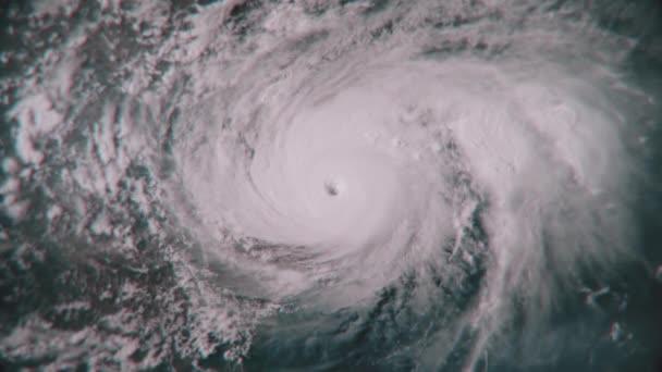 Uragano Harvey Ore Prima Approdare Texas Agosto 2017 Animazione Qualità — Video Stock