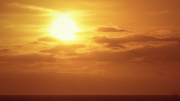 Timelapse Van Een Zonsondergang Maui Hawaï Uhd — Stockvideo