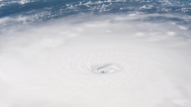 飓风伊尔玛正在前往佛罗里达州海岸途中 Uhd动画的渲染深度为16位 美国航天局提供的一些要素 — 图库视频影像