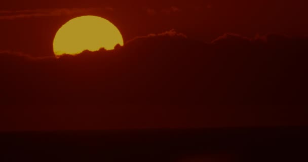Pôr Sol Maui Havaí Imagens Uhd — Vídeo de Stock