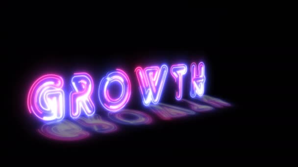 事業成長の概念を描く Uhdアニメーション — ストック動画