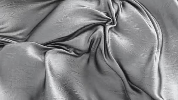 Abstrato Cobertor Folha Metálica Animação Cgi — Vídeo de Stock