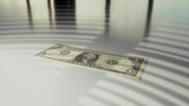 Parasal enflasyon kavramını görsel olarak temsil eden, dolar banknotlarının şişip genişlediğini gösteren yaratıcı animasyon. Finans haberleri, ekonomi eğitimi ve iş sunumları için mükemmel