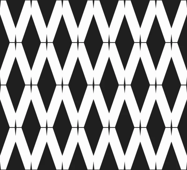 Abstract Black White Background Seamless Vector Pattern — Stock Vector