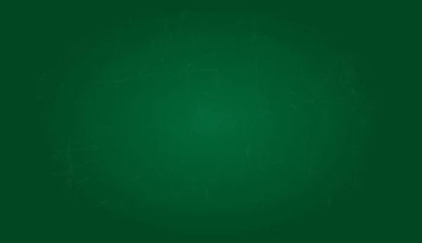 Текстура Фона Зеленого Бланка Пустой Чистый Царапинами Черная Доска Векторная — стоковый вектор