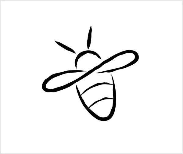 Créatif Bourdon Infinité Logo Symbole Vectoriel Design Icône Illustration — Image vectorielle