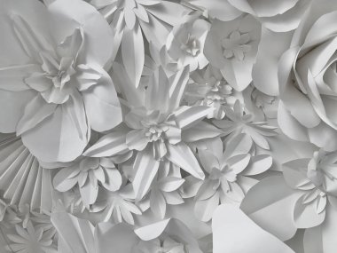 Beyaz zambaklar arka plan ve doku. Düğün arkaplanı için güzel beyaz çiçekler, arka plan, selamlama ve davetiye kartı, Anneler Günü ve Sevgililer Günü