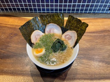 Ramen. Japanese ramen soup noodles. Ramen noodle