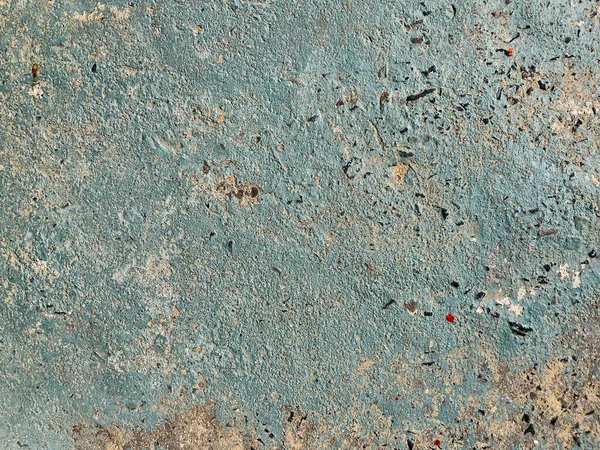 Weathered Blue Green Cement Wall Background Texture Modern Retro Vintage — Stock Photo, Image