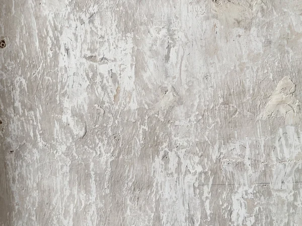現代的またはレトロとヴィンテージの外観やインテリアデザインのための風化した白いセメントの壁の背景と質感 — ストック写真