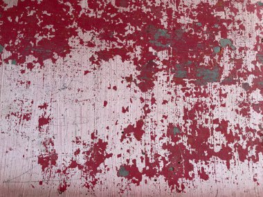 Weathered red concrete wall background and texture for modern or retro and vintage design, interior, exterior