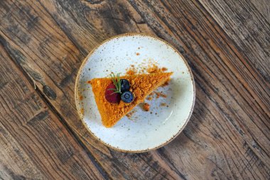 Rus ballı keki, en iyi manzara.