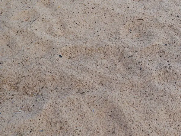 stock image the texture of the sand on the beach