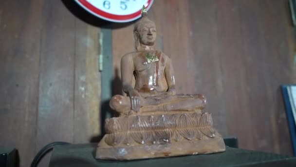 Imágenes Del Antiguo Buda Templos Tailandeses — Vídeos de Stock