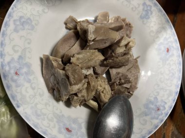 Domuz Dili Güveç Sokak Tayland Yemeği.