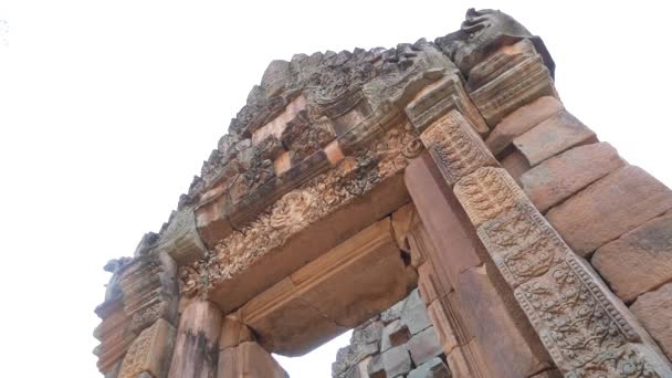 Vechiul Templu Khmer Prasat Muang Tam Sau Castel Muang Tam — Videoclip de stoc