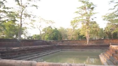 Prasat Phanomrung Tarihi Parkı yakınlarındaki Prasat Phanomrung Şatosu, Tayland 'daki Prasat Muang Tam antik Khmer tapınağında..