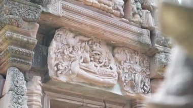 Phanom Rung Tarih Parkı, Buriram 'ın kuzeydoğusundaki antik bir taş kale, 7 Haziran 2024, Tayland.