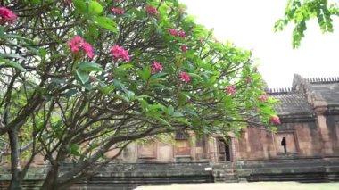 Phanom Rung Tarih Parkı, Buriram 'ın kuzeydoğusundaki antik bir taş kale, 7 Haziran 2024, Tayland.
