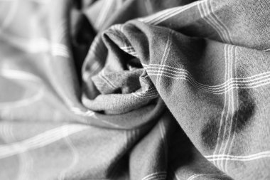  Tartan, demirden yapılmış kumaş, orijinal Tayland el işi..