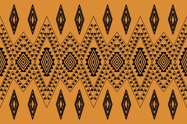 Modèle Tissu Ethnique Géométrique Multicolore Pour Arrière Plan Papier Peint — Image vectorielle