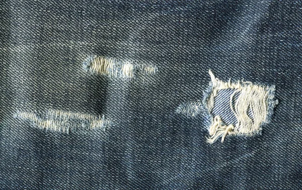 牛仔裤的面料质地 高品质的库存照片 织物的纤维的连接 — 图库照片