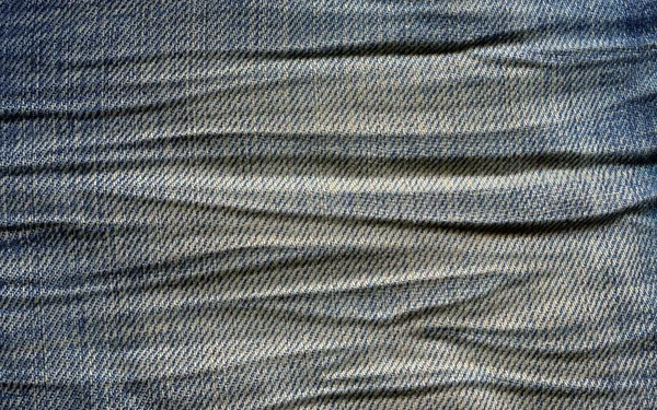 Jeans Fabric Texture High Quality Stock Photo Connection Fibers Fabric — Stock Photo, Image