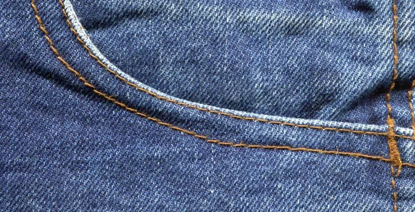 デニムの質感のポケット 高品質の生地のストックフォト — ストック写真