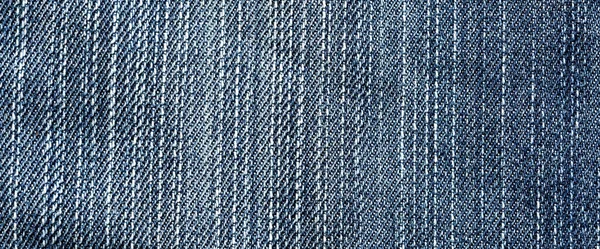 Texture Tissu Jeans Photo Stock Haute Qualité Connexion Des Fibres — Photo