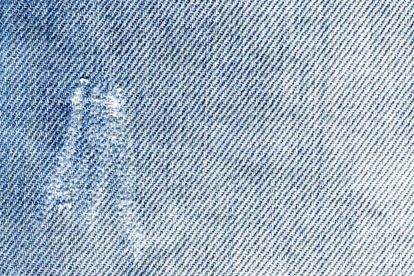 Jeans Stoff Textur Hochwertiges Archivfoto Die Verbindung Der Fasern Des — Stockfoto