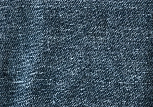 Jeans Stof Textuur Hoge Kwaliteit Stockfoto Verbinding Van Vezels Van — Stockfoto