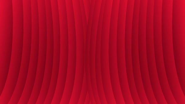 Переход Красным Занавесом Синий Экран Концепция Конца Видео Наполняю Экран — стоковое видео