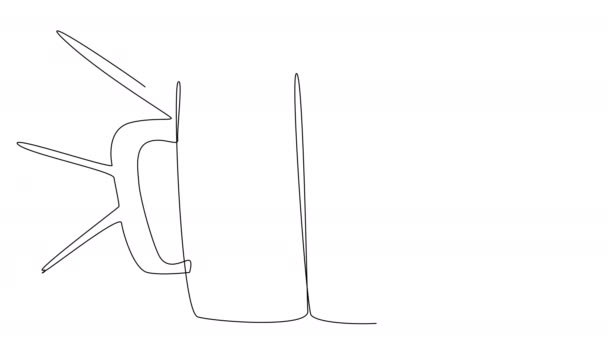 Вимовляється Тост Кларнетом Мінімалістичні Келихи Пива Білому Тлі Алкоголь Одній — стокове відео