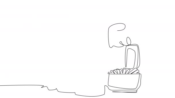 Стаканы Рисования Пивом Картошкой Фри Белом Экране Концепция Быстрого Питания — стоковое видео