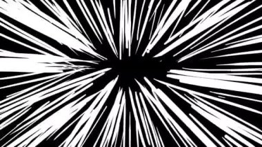 Siyah ekrandaki beyaz dinamik çizgiler. Voltaj, basınç ve hızın etkisi. Koşmak ve aktif bir durum eklemek için karalama animasyonu. Alfa kanallı 4K video.